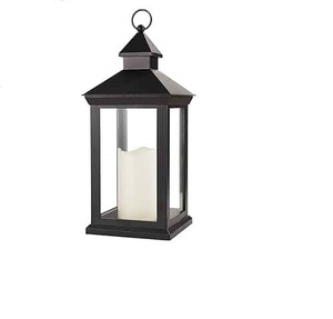 Farol de Metal de Alta Venta, Acabado Negro, Hecho a Mano, Portavelas de Diseño Clásico y Elegante, Venta al por Mayor - Product Image 1
