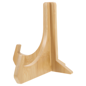 Support de plaque en bois pour affichage 6.5 pouces support de plaque présentoir en bois support de cadre photo forme carrée - Product Image 4