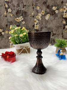Handmade Eco-Friendly Brass <b>Wine</b> Chalice <b>Goblet</b> Modern Drinking Cup for Home & Bar - Product Image 6