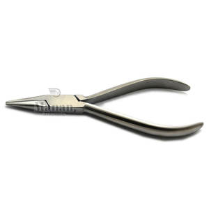 Alicates Profesionales de Acero Inoxidable con Punta Plana - Herramienta Multiusos para Manualidades, Joyería y Electrónica |   MANAN INSTRUMENTS MI-FNP-703 | - Product Image 3