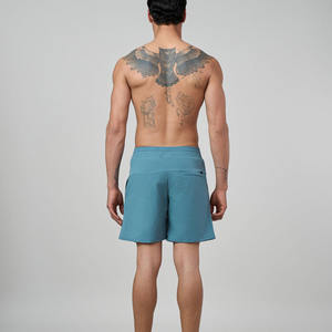 2025ใหม่กางเกงขาสั้นเล่นกีฬาสำหรับผู้ชายกางเกงออกกำลังกายผ้าไนลอนแห้งเร็วแบบมีกระเป๋าใส่ลำลองลายพื้นมีกระเป๋าใส่วิ่งในฤดูร้อน - Product Image 5