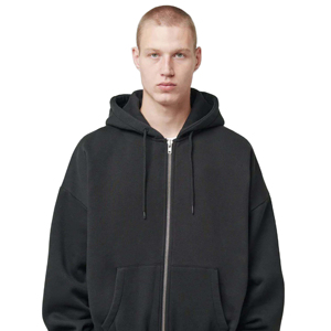 Best Selling Zipper Hoodie for Men Custom Made Slim Fit Design Embroidery Comfortable High Quality Pakistani Made for Winter New - Product Image 1