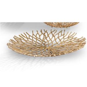 Latest Design Metal Decorative <b>Round</b> <b>Tray</b> With Brass Flower Design Handle Handmade Hammered Metal Brass <b>Round</b> Serving <b>Tray</b> - Product Image 6