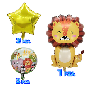 Kit Decorativo con Palloncini per Festa a Tema Giungla per Bambini, per Celebrazioni di Compleanno - Product Image 2