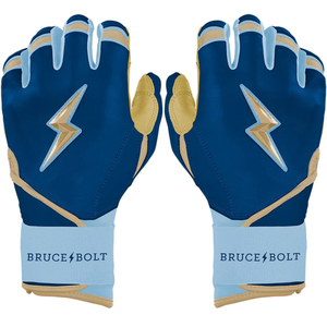 Guantes de Bateo de Béisbol BRUCEBOLT Cabratta de Cuero Antideslizante con Logotipo y Diseño Personalizados, Calidad Profesional, Fabricados con Cuero Premium - Product Image 1