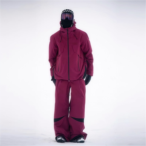 Prince OEM 2025 traje de nieve de esquí Unisex personalizado de alta calidad para hombres y mujeres de cuerpo completo cálido traje de esquí de una pieza de talla grande ropa de invierno - Product Image 5