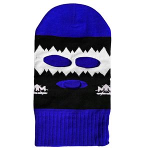 Pasamontañas de Punto Unisex, Cubre Rostro Completo, Cálido para Invierno, Elástico, para Ciclismo al Aire Libre, Senderismo, Clima Frío - Product Image 1