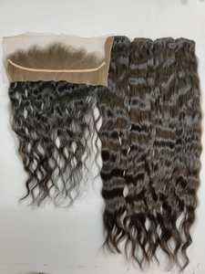 El mejor vendedor de cabello de templo indio de Chennai cabello crudo sin procesar con embalaje personalizado estilo de onda natural - Product Image 5