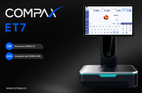 COMPAX ET7 Android AI Slimme Weegschaal voor Retail, Fruit- en Groentegroepenherkenning, Etiketprinter, Supermarkt, 6/15KG, RAM 2GB, 2 jaar garantie