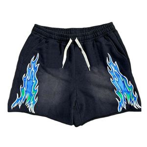 Pantalones Cortos de Hombre, Estilo Urbano, Lavado Ácido, Desgastado, Personalizados con Logotipo, Impresión y Bordado - Product Image 6