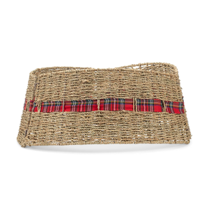 ปลอกคอหญ้าทะเลแบบถักด้วยมือสไตล์เวียดนามสำหรับตกแต่งวันคริสต์มาส - Product Image 1