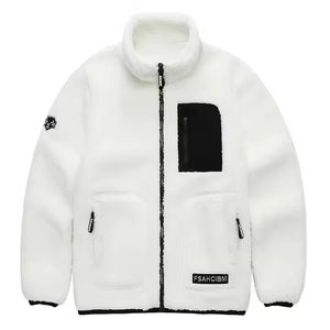 Custom Logo High Quality <b>Men's</b> Winter <b>Fleece</b> Jacket for <b>men</b> Thick and Warm with Formal Style No Hood & Embroidery Decoration - Product Image 5