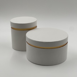 Hộp giấy tròn tùy chỉnh với đệm vỉ khay dập nổi thiết kế độc đáo cho bao bì sản phẩm - Product Image 4