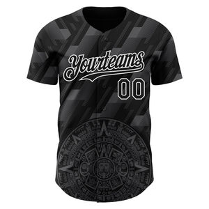 Maillots de baseball personnalisés professionnels, uniformes d'équipe, respirants, antibactériens, séchage rapide, sérigraphie, logo personnalisé, OEM 100% - Product Image 1