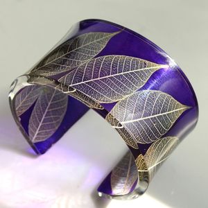 ACERCA de la joyería de resina de acrílico pulsera brazalete exagerado deslumbrante Multicolor ancho Irregular cuadrado acrílico pulseras para - Product Image 6