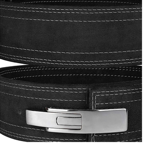 High Quality Custom Made Heavy Gym Leather WeightLifting Powerlifting <b>Belt</b> Premium Leather <b>Weight</b> Lifting <b>Training</b> Lever <b>Belt</b> - Product Image 6