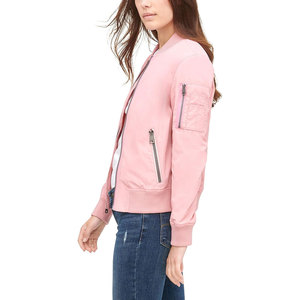 Blouson bombardier d'hiver pour femmes bombardier vêtements d'hiver pour femmes vente en gros de vestes personnalisées blouson bombardier en satin - Product Image 5