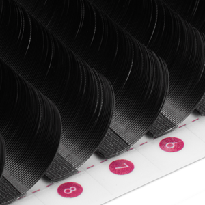 CharmLash 25 mm cils de vison en vrac faux vison cils individuels cils individuels en gros vison emballage personnalisé coréen pbt fibre - Product Image 1