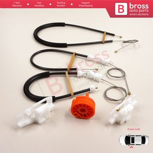 BWR5004 Kit de reparación de regulador de ventana delantero izquierdo para Xsara N2 N0 1997-2010 Estate SW Coupe 9221H4 Bross Auto Parts Made In Turkey - Product Image 4
