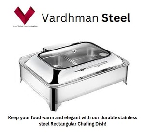 Recipiente Rectangular para Buffet con Amortiguador Hidráulico, Personalizable con Logotipo, de Acero Inoxidable de 7L, para Mantener la Temperatura de los Alimentos - Product Image 2