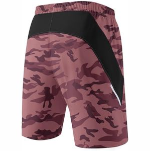Pantalones cortos deportivos 2 en 1 para hombre, ropa deportiva de compresión para correr con logotipo personalizado al por mayor, ropa de entrenamiento con patrón sólido - Product Image 2