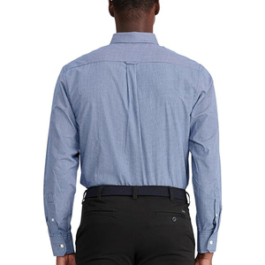 Pas cher Prix Personnalisé Hommes Robe Vêtements Décontractés Slim Fit Chemises en Coton Biologique Bonne Qualité Chemise Formelle Personnalisée Lourde - Product Image 5