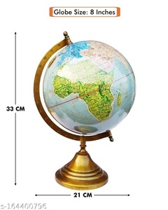 Qualité d'exportation Classique Bureau Géographique Enseignement Interactif Carte du Monde Globes Spinning Globe Jouet pour Enfants Disponible à la Vente - Product Image 2