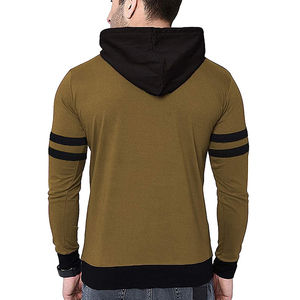 OEM diseño personalizado 100% algodón poliéster pulóver sudaderas con capucha para hombres Logo sudaderas - Product Image 3