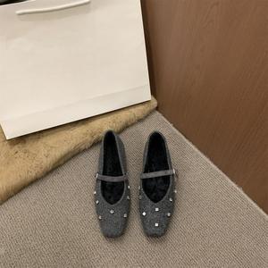 Zapatos Mary Jane de Estilo Francés para Primavera y Verano, Zapatos Planos de Cuero con Suela Gruesa de Estilo Británico Retro, Zapatos de Tacón Alto Dulces y Elegantes - Product Image 3