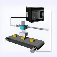 Controlador de Movimiento Industrial PLC de Alta Velocidad 80kHz 100kHz para Máquina de Corte y Conformado de Vasos