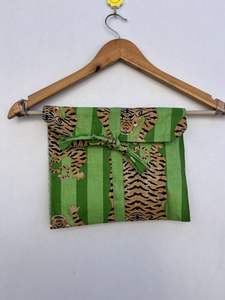 Tiger Printed Soft Cotton Pajama Set Long Night Suit for Adults for Bridal Parties or Summer <b>Sleepwear</b> Casual PJ Style - Product Image 2