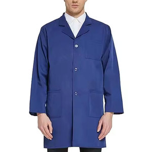 Bata de laboratorio médico superventas Bata de laboratorio médico de 100% algodón Precio al por mayor Bata de laboratorio médico - Product Image 5