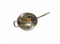 Batterie de cuisine de luxe classique en acier inoxydable martelé avec boutons en forme de citrouille, ensemble de casseroles et marmites, ustensiles de cuisine de qualité alimentaire, en vente