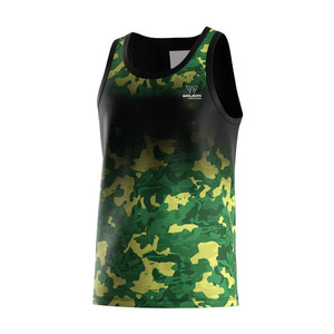 เสื้อกล้ามออกกำลังกายแบบใหม่ ดีไซน์แฟชั่น สั่งทำได้ สำหรับฟิตเนส เล่นกีฬา เพาะกาย ออกกำลังกาย สำหรับผู้ชาย ผลิตภัณฑ์แบบซับลิเมชั่น สำหรับทุกเพศ - Product Image 2