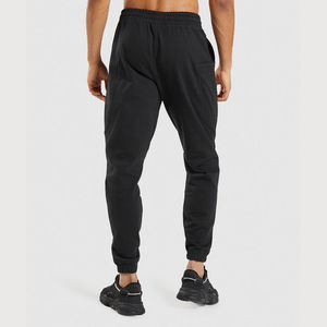 Pantalones de chándal informales de algodón 100% para entrenamiento de gimnasio, ropa de entrenamiento personalizada con cintura elástica, unisex - Product Image 6