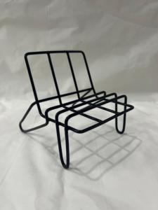 Soporte de caballete de hierro negro Soporte de exhibición de metal clásico para libros Placas Fotos Tabletas Móvil Fuerte de larga duración para uso diario - Product Image 6