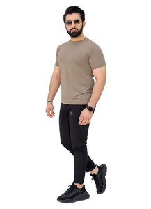 Ensemble de survêtements pour hommes, haut à manches courtes et pantalon, vêtements de sport, entraînement, fitness, course à pied, tenue décontractée - Product Image 2