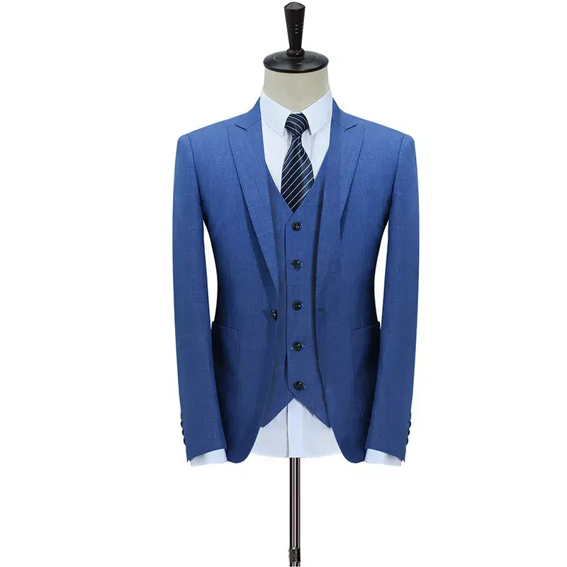 Men's Suits Set Men Clothing Suits Fashion Wedding Dress Groom 2PCS(Blazer+Pants)3PCS(jacket+vest+pants)