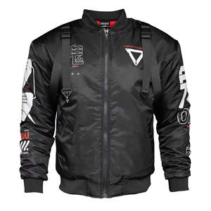 Chaquetas Varsity de Satén de Alta Calidad para Hombre, Estilo Bomber, para Invierno, Satén Chenille, Transpirables, Impermeables y Ecológicas - Product Image 1