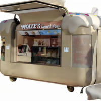 Chariot mobile multifonctionnel pour jus de canne à sucre frais, présentoir Ice Mountain, et assortiment de menthe fraîche, idéal pour les bonbons et les aliments en après-midi chaud
