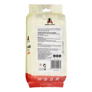 Toallitas de Limpieza para Mascotas con Aroma a Limón Suave OEM, 10 Unidades, 6 Mini Paquetes de 14x15cm, Uso Antiséptico - Product Image 2
