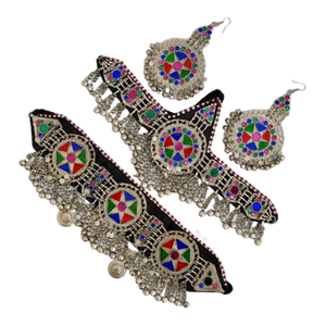 ชุดเครื่องประดับทองแดงเซอร์คอนสำหรับผู้หญิงขายดีชุดเครื่องประดับสร้อยคอต่างหูอินเทรนด์งานแต่งงานงานปาร์ตี้ของผู้ใหญ่จำนวนมาก - Product Image 1