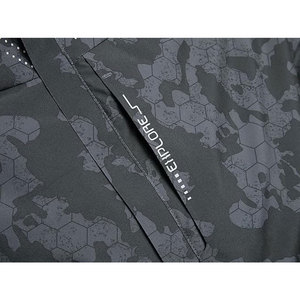 New Arrival High Quality 100% Polyester Winter Quilted Hooded <b>Canvas</b> <b>Jacket</b> <b>Men</b> Casual Waterproof Breathable Stand Collar Front - Product Image 3