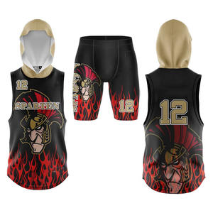 Venta al por Mayor de 5 Conjuntos de Uniformes de Fútbol 7on7 Transpirables para Adultos, Talla Grande, Protección UV, Ligeros, Antibacterianos, de Secado Rápido, Servicio OEM - Product Image 5