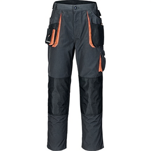 Pantalon TERRATREND pour homme taille 58 en gris foncé/noir/orange, sweats à capuche et sweat-shirts promotionnels - Product Image 2