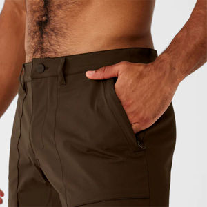 Impressionnant Pastel Hommes Pantalons De Golf Hommes Slim Fit Stretch Robe Pantalon avec Bouton et Fermeture Éclair Fabriqué avec le Meilleur Matériel - Product Image 3