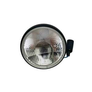 Sistema de Iluminación para Motocicletas Cafe Racer y Naked Bike, Faro Delantero Homologado en Negro Mate, Retrofit/Actualización con 1 Lente - Product Image 1