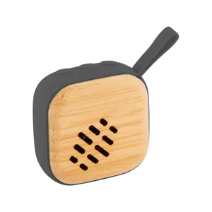 Altoparlante Wireless in Bambù Lombo Personalizzato, Gadget USB Promozionale - Product Image 1