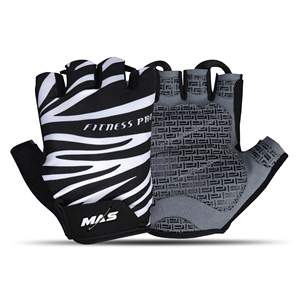 Gants de gymnastique en caoutchouc avec finition en cuir pour l'entraînement physique musculation entraînement haltérophilie - Product Image 4