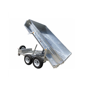 Remolque de granja basculante hidráulico de 4 ruedas 2024, maquinaria agrícola de 3-10 toneladas, ahora en oferta de descuento bajo - Product Image 1